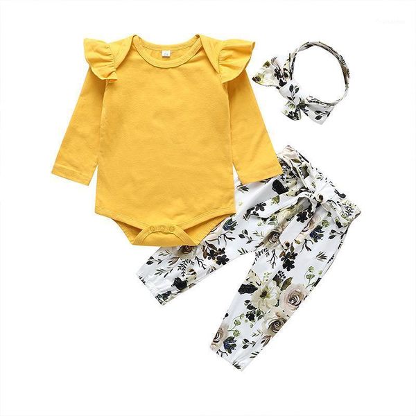 girl clothes suit lotus leaf shoulder solid color long-sleeved romper + trousers printing fashion baby 3-piece set1, White
girl clothes suit lotus leaf shoulder solid color long-sleeved romper + trousers printing fashion baby 3-piece set1, White