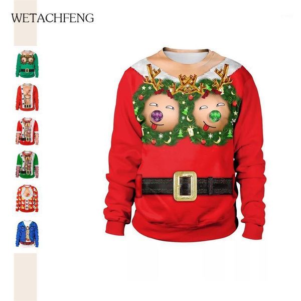 3d funny novelty ugly christmas sweaters plus size women man's jumpers autumn winter pullovers couples sweatshirts1, White;black
3d funny novelty ugly christmas sweaters plus size women man's jumpers autumn winter pullovers couples sweatshirts1, White;black