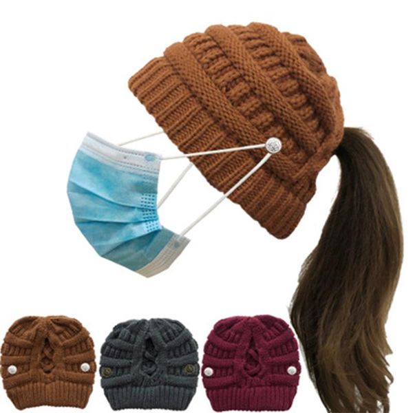 beanie/skull caps 2021 women cross knitted hat with buttons winter warm can hang masks beanie hats outdoor casual wool cap, Blue;gray
beanie/skull caps 2021 women cross knitted hat with buttons winter warm can hang masks beanie hats outdoor casual wool cap, Blue;gray