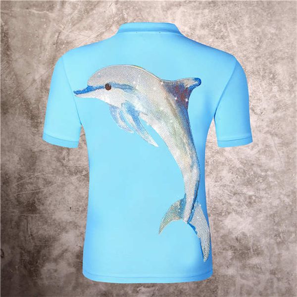 europe 2021 polo shirt men's abstract dolphin drill embroidery fashion printing plain cotton short sleeve t-shirt wholesale, White;black
europe 2021 polo shirt men's abstract dolphin drill embroidery fashion printing plain cotton short sleeve t-shirt wholesale, White;black