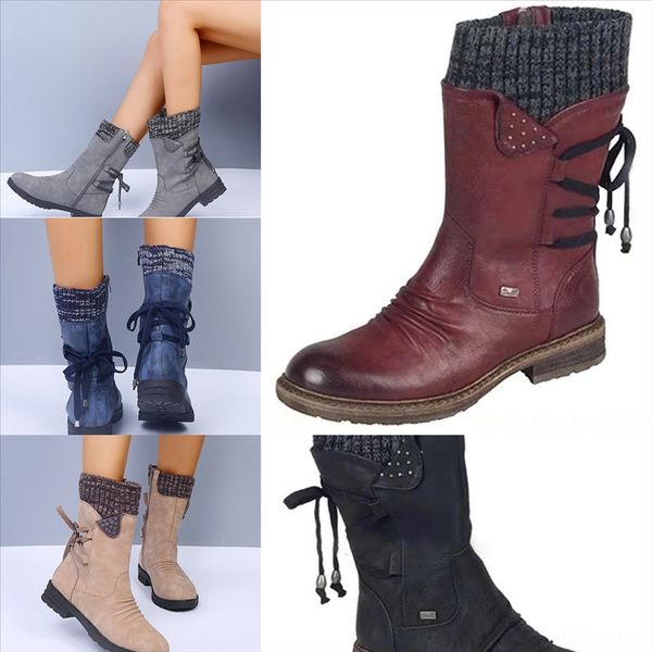 kyu fashion women designer bootsdesert winter flamingos real non-slip medal coarse leather boot shoes white wed boot, Black
kyu fashion women designer bootsdesert winter flamingos real non-slip medal coarse leather boot shoes white wed boot, Black