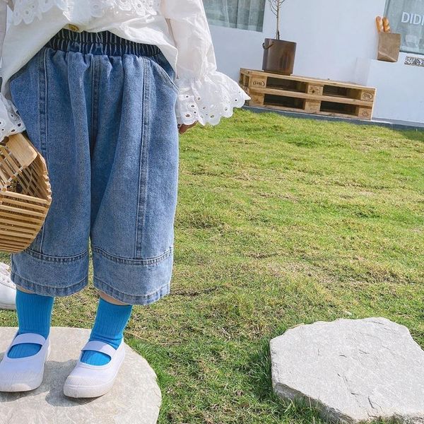 milancel 2021 spring new kids clothes korean style boys jeans girls denim trousers ankel length kids jeans, Blue
milancel 2021 spring new kids clothes korean style boys jeans girls denim trousers ankel length kids jeans, Blue