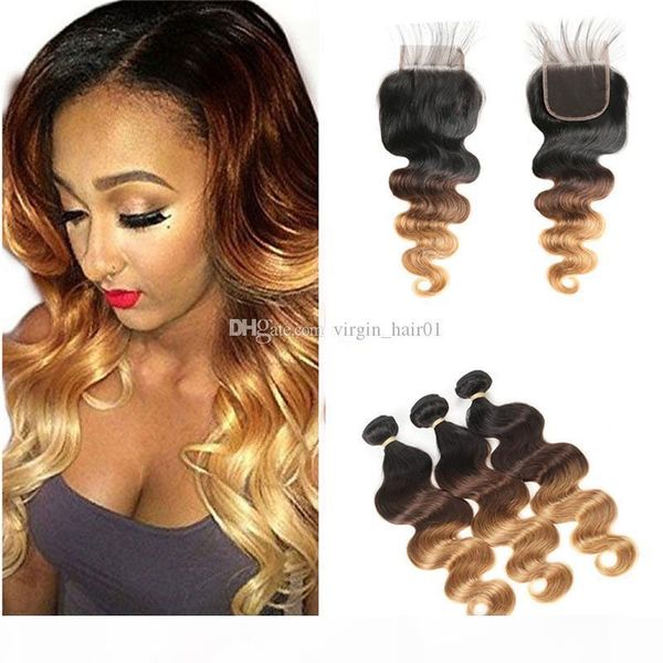 body wave peruvian ombre human hair bundles with frontal #1b 4 27 honey blonde ombre weaves 3pcs with 1pc 4x4 lace closure, Black;brown
body wave peruvian ombre human hair bundles with frontal #1b 4 27 honey blonde ombre weaves 3pcs with 1pc 4x4 lace closure, Black;brown