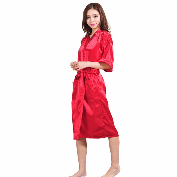 solid night silk long robe lady bride bridesmaid wedding sleepwear kimono 9colors pajamas summer women bridal gown ljja2508-10 hinmv
solid night silk long robe lady bride bridesmaid wedding sleepwear kimono 9colors pajamas summer women bridal gown ljja2508-10 hinmv