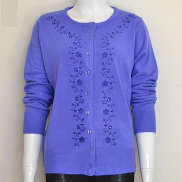 women's knits & tees sweater women middle-aged lady knit spring autumn loose cardigans base coats ladies casual mother dress1, White
women's knits & tees sweater women middle-aged lady knit spring autumn loose cardigans base coats ladies casual mother dress1, White