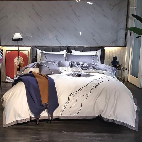 100s egyptian cotton bedding set embroidered vintage marbling duvet cover bed linen luxury l pillowcases fitted sheet flat1
100s egyptian cotton bedding set embroidered vintage marbling duvet cover bed linen luxury l pillowcases fitted sheet flat1