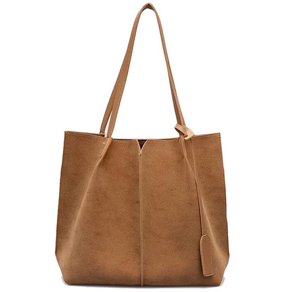 shoulder bags women suede handbags soft leather bag 2pcs set female large casual tote bags(brown)
shoulder bags women suede handbags soft leather bag 2pcs set female large casual tote bags(brown)