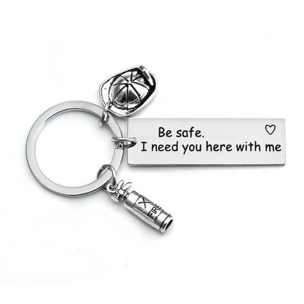 keychains be safe i need yo here with me heart stainless steel keyring fire mom dad lover couples husband boyfriends charm keychain gifts, Silver
keychains be safe i need yo here with me heart stainless steel keyring fire mom dad lover couples husband boyfriends charm keychain gifts, Silver