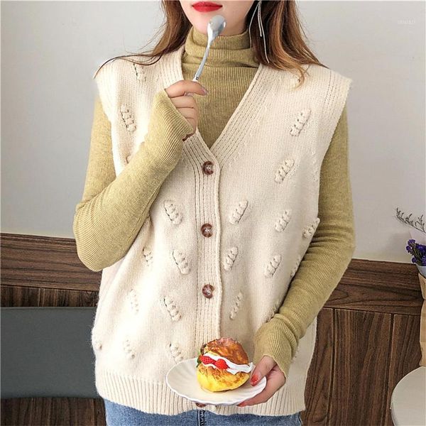 2021 new winter fashion ladies vest leisure women waistcoat loose button solid color female gilet1, Black;white 
2021 new winter fashion ladies vest leisure women waistcoat loose button solid color female gilet1, Black;white