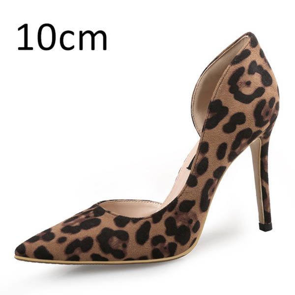 autumn leopard high heels 6-10cm elegant office pumps women animal print pointed toe luxury singles shoes c0129, Black
autumn leopard high heels 6-10cm elegant office pumps women animal print pointed toe luxury singles shoes c0129, Black