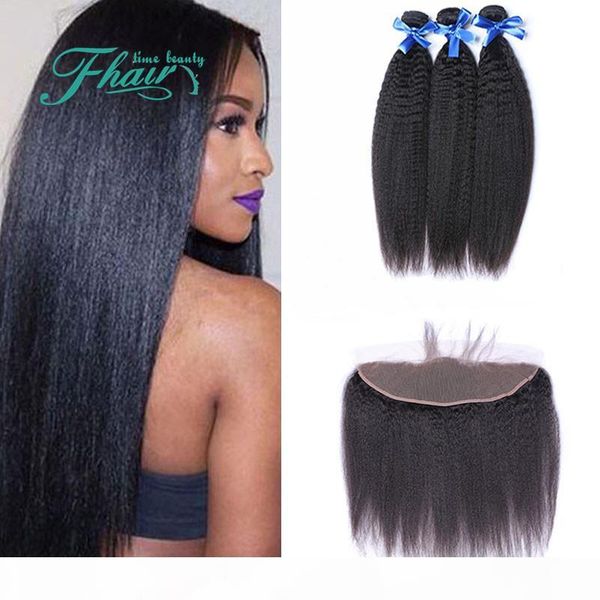 high products lace frontal with bundles 8a malaysian kinky straight human hair with lace frontal closure 4pcs lot italian coarse yaki hair, Black
high products lace frontal with bundles 8a malaysian kinky straight human hair with lace frontal closure 4pcs lot italian coarse yaki hair, Black