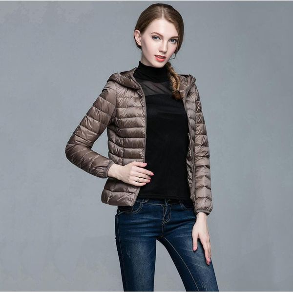 winter ladies coats and jackets plus size light thin warm white duck down jacket woman casual hooded jackets female outwear, Black;brown
winter ladies coats and jackets plus size light thin warm white duck down jacket woman casual hooded jackets female outwear, Black;brown
