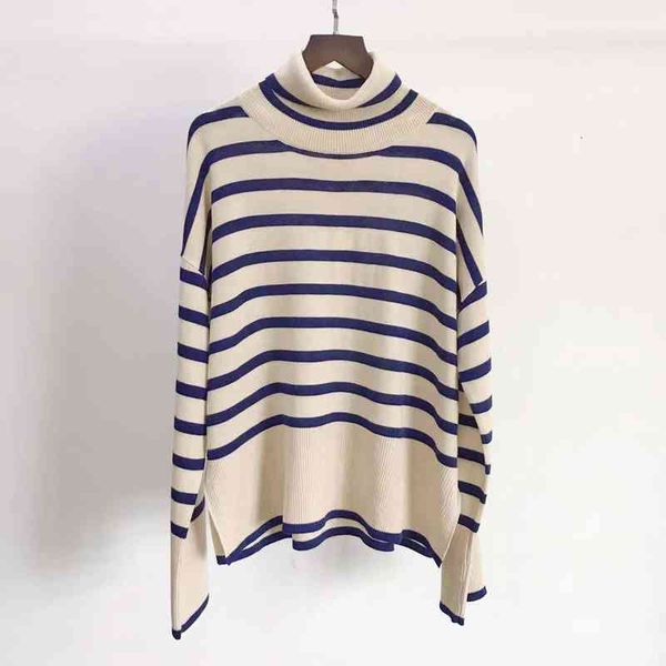 women's sweaters autumn winter women turtleneck knit sweater simple hem slit long sleeve loose casual ladies wool blend stripes ju, White;black
women's sweaters autumn winter women turtleneck knit sweater simple hem slit long sleeve loose casual ladies wool blend stripes ju, White;black