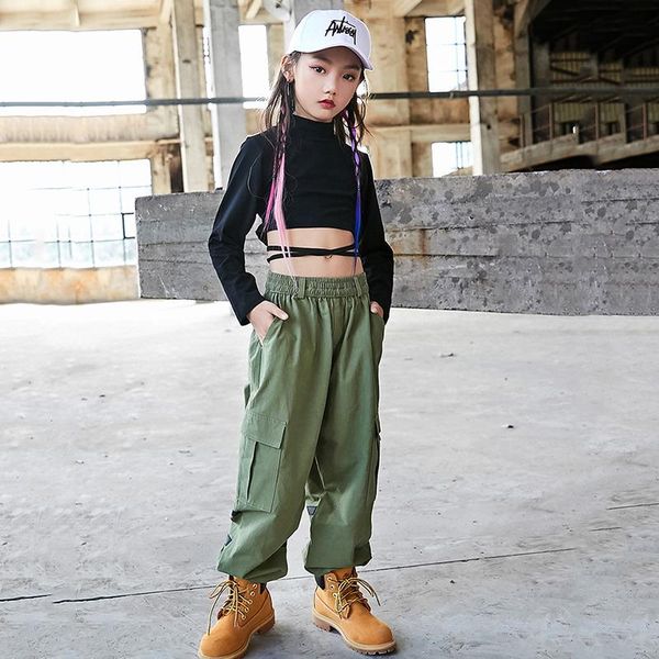 stage wear hip hop costumes girls jazz performance clothing kids street dancewear child black long sleeve green overalls pants dn4492, Black;red
stage wear hip hop costumes girls jazz performance clothing kids street dancewear child black long sleeve green overalls pants dn4492, Black;red