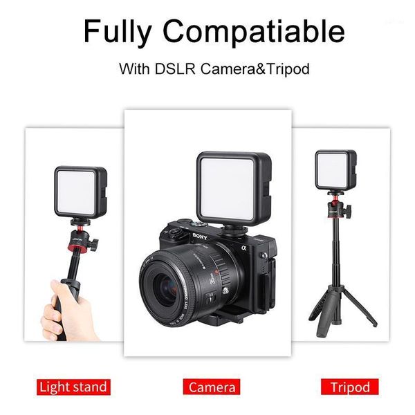 flash heads mini portable led video light triple cold shoe rechargeable vlog fill pography lighting tripod kit cri95+1
flash heads mini portable led video light triple cold shoe rechargeable vlog fill pography lighting tripod kit cri95+1