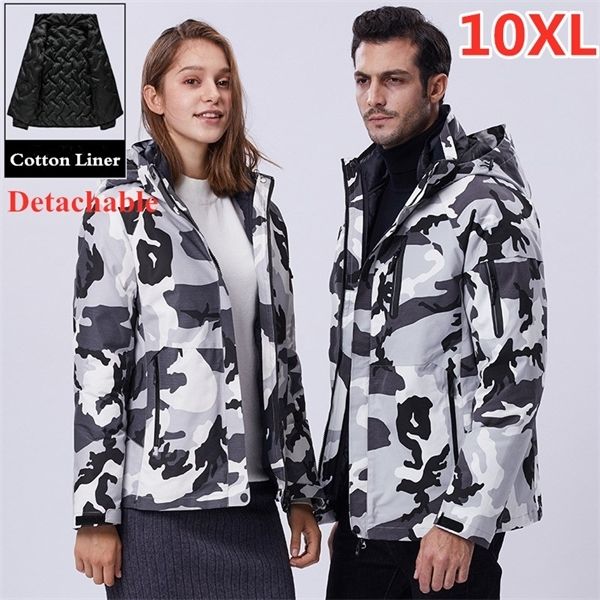 men womens windproof waterproof jacket 10xl winter 3 in 1 warm hooded coat outdoor hiking travel fleece jacket removable liner q1208, Black;brown
men womens windproof waterproof jacket 10xl winter 3 in 1 warm hooded coat outdoor hiking travel fleece jacket removable liner q1208, Black;brown