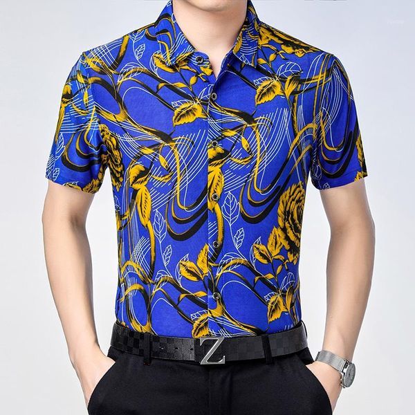 2020 man summer floral printed shirt male short sleeve flowers printing dress shirt1, White;black
2020 man summer floral printed shirt male short sleeve flowers printing dress shirt1, White;black