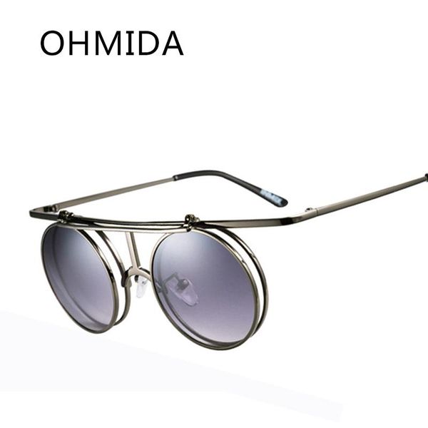 sunglasses ohmida fashion steampunk men clip mirror men's sun glasses round frame metal male lunette de vue homme clips, White;black
sunglasses ohmida fashion steampunk men clip mirror men's sun glasses round frame metal male lunette de vue homme clips, White;black