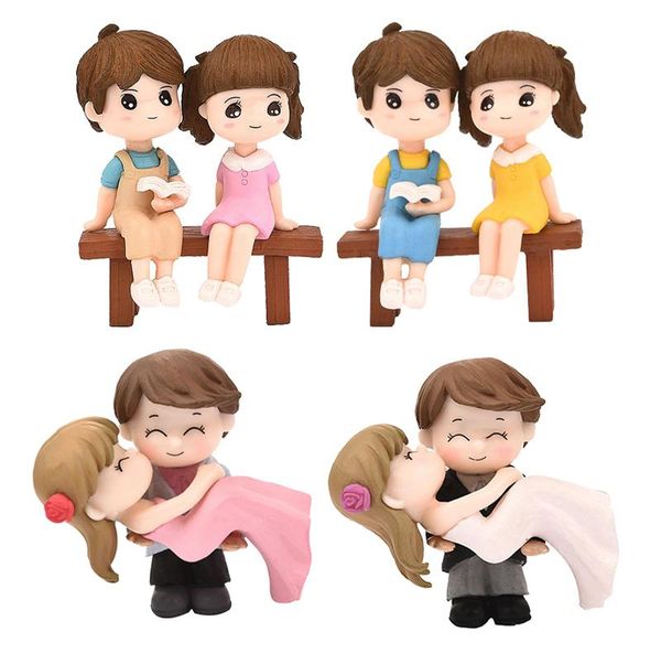 decorative objects & figurines cute lovers couple miniature craft table cabinet ornament home decoration fairy garden decor accessories 
decorative objects & figurines cute lovers couple miniature craft table cabinet ornament home decoration fairy garden decor accessories