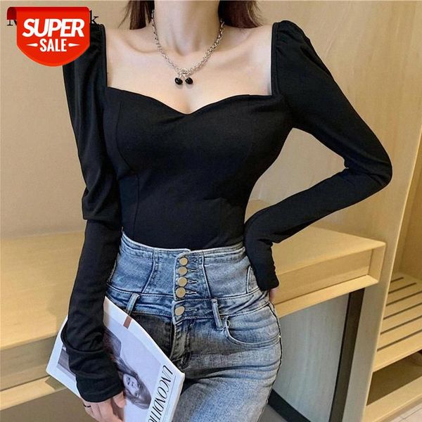 new solid korean blouse women casual square collar plus size white femalevintage black puff sleeve shirt blusas 12605 #es7y
new solid korean blouse women casual square collar plus size white femalevintage black puff sleeve shirt blusas 12605 #es7y