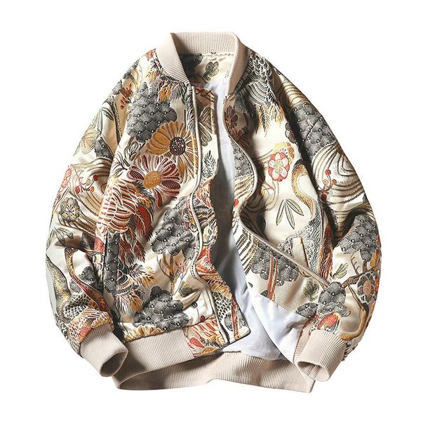 2020 new coat male korean version of the trend of men's casual jacket baseball collar spring men's embroidered coat, Black;brown
2020 new coat male korean version of the trend of men's casual jacket baseball collar spring men's embroidered coat, Black;brown