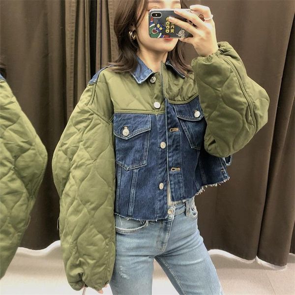 zxqj women 2021 fashion casual workwear style with pockets loose jacket coat vintage long sleeve frayed hem female outerwear, Black;brown 
zxqj women 2021 fashion casual workwear style with pockets loose jacket coat vintage long sleeve frayed hem female outerwear, Black;brown