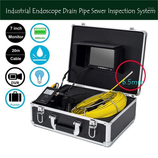 cameras 6.5mm drain sewer waterproof camera 20m industrial endoscope pipe inspection system 7inch monitor with dvr function1
cameras 6.5mm drain sewer waterproof camera 20m industrial endoscope pipe inspection system 7inch monitor with dvr function1