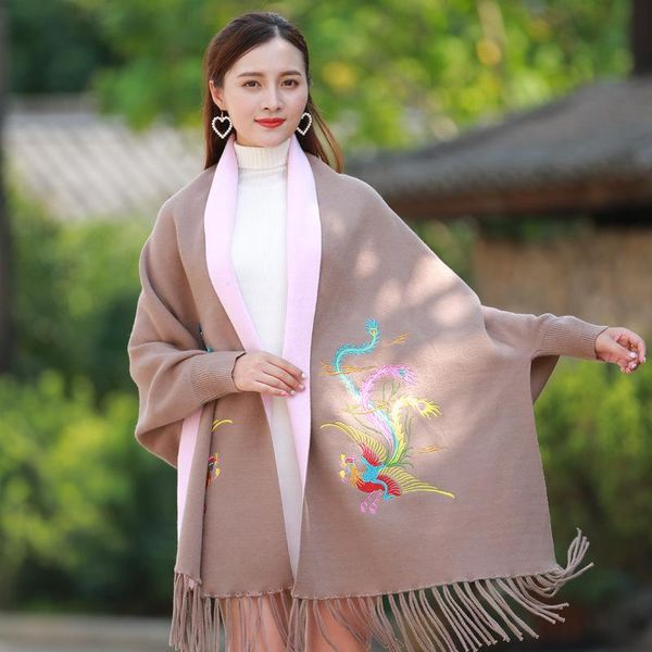 scarves winter scarf double sided air dual-purpose shawl blanket shaw elegant women thickening evening shawlscashmere coat cloak, Blue;gray
scarves winter scarf double sided air dual-purpose shawl blanket shaw elegant women thickening evening shawlscashmere coat cloak, Blue;gray