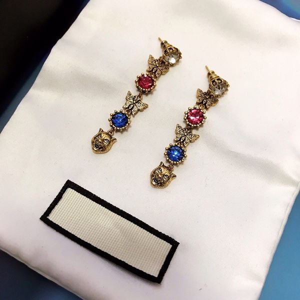 spring and summer 2020 butterfly color diamond leopard head designer earrings luxury designer jewelry women earrings, Golden
spring and summer 2020 butterfly color diamond leopard head designer earrings luxury designer jewelry women earrings, Golden