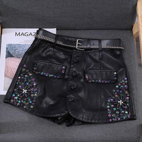 skirts fall/winter pu skirt party 2021 sequin bead single breasted leather slimming high waist a- line mini for women, Black
skirts fall/winter pu skirt party 2021 sequin bead single breasted leather slimming high waist a- line mini for women, Black