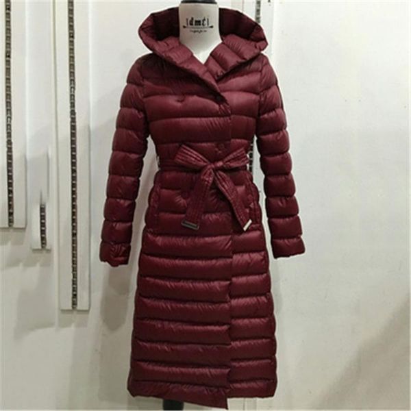 gowyimmes 2020 autumn women light thin hooded down jackets large size s-4xl slim midi-long white down coats winter clothing p6081, Black
gowyimmes 2020 autumn women light thin hooded down jackets large size s-4xl slim midi-long white down coats winter clothing p6081, Black