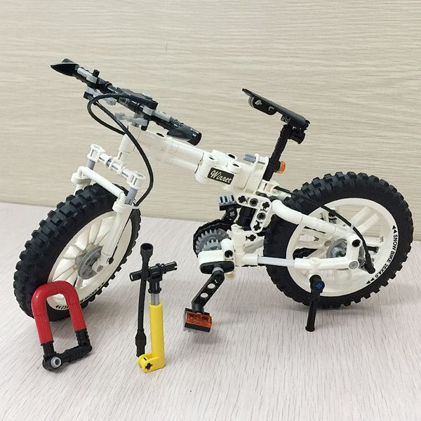 primary school students' puzzle technology building blocks intelligent assembly mechanical folding bicycle model science
primary school students' puzzle technology building blocks intelligent assembly mechanical folding bicycle model science