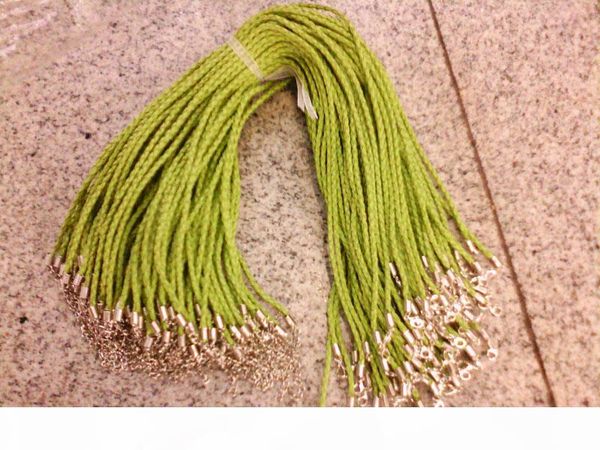 3 mm pu leather braid necklace cords with lobster clasp for diy jewelry 18' assorted 100pcs lot, White;red
3 mm pu leather braid necklace cords with lobster clasp for diy jewelry 18' assorted 100pcs lot, White;red