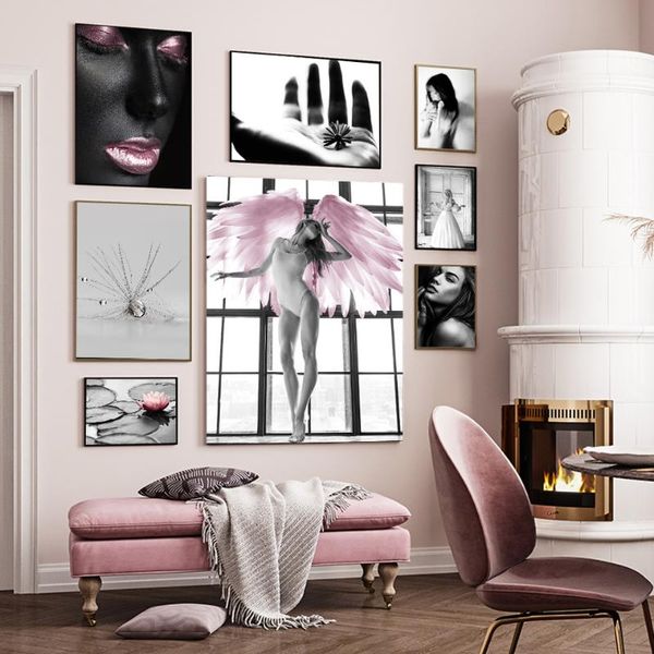 paintings pink flower angel wing picture scandinavian fashion poster nordic print wall art canvas painting modern living room home decor
paintings pink flower angel wing picture scandinavian fashion poster nordic print wall art canvas painting modern living room home decor