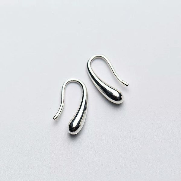 100% 925 sterling silver minimalist smooth surface water drop dangle drop earrings for women silver fashion jewelry e7347
100% 925 sterling silver minimalist smooth surface water drop dangle drop earrings for women silver fashion jewelry e7347