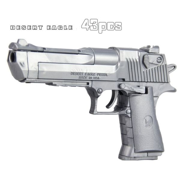 4144children mini 1:10 toy soft bullet pistol assembled building block bricks safety plastic 3d model gun toys for boys can fire
4144children mini 1:10 toy soft bullet pistol assembled building block bricks safety plastic 3d model gun toys for boys can fire