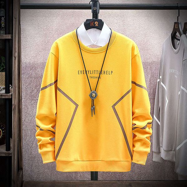 sweater autumn 2020 new fashion men's clothing trend loose youth leisure sports clothes, Gray
sweater autumn 2020 new fashion men's clothing trend loose youth leisure sports clothes, Gray