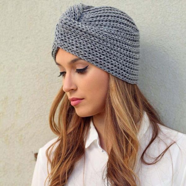 new winter women's warm knit turban cross twist arab hair wrap solid casual skullies & beanies hat cap knit turban cross, Blue;gray
new winter women's warm knit turban cross twist arab hair wrap solid casual skullies & beanies hat cap knit turban cross, Blue;gray