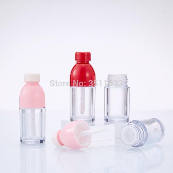 8ml new empty lip gloss tube clear plastic round lip gloss bottle pink lid cute cosmetic brush wand tube container1
8ml new empty lip gloss tube clear plastic round lip gloss bottle pink lid cute cosmetic brush wand tube container1