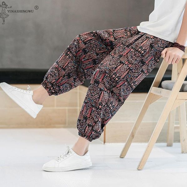traditional japanese kimono print pants haori pants asian costume beach casual loose long japan style kimono yukata men1, Red 
traditional japanese kimono print pants haori pants asian costume beach casual loose long japan style kimono yukata men1, Red