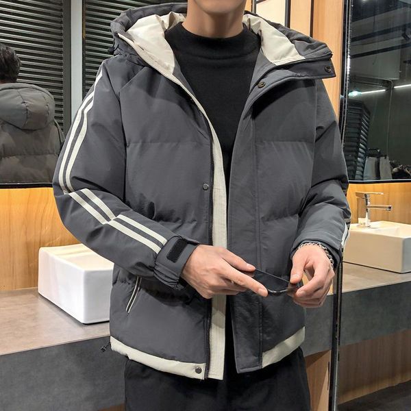 cotton-padded clothes men hooded jacket han edition loose cotton-padded jacket popular logo sports, Black
cotton-padded clothes men hooded jacket han edition loose cotton-padded jacket popular logo sports, Black