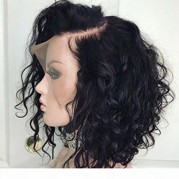 13*4 short bob 130% lace front wigs human hair natural wave brazilian remy natural low ratio plucked bleached knots, Black;brown
13*4 short bob 130% lace front wigs human hair natural wave brazilian remy natural low ratio plucked bleached knots, Black;brown