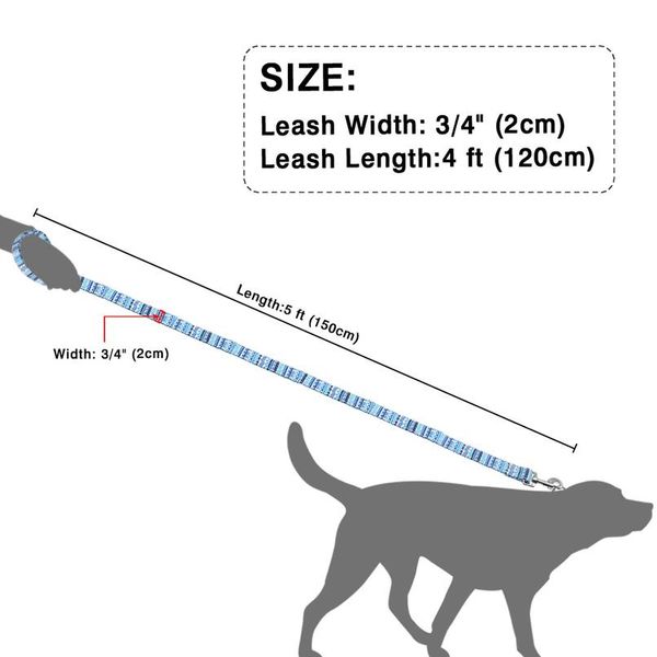 4ft nylon dog leash printed pet lead leash rope for small medium large dogs chihuahua pitbull 120cm pet walking wmtaik
4ft nylon dog leash printed pet lead leash rope for small medium large dogs chihuahua pitbull 120cm pet walking wmtaik