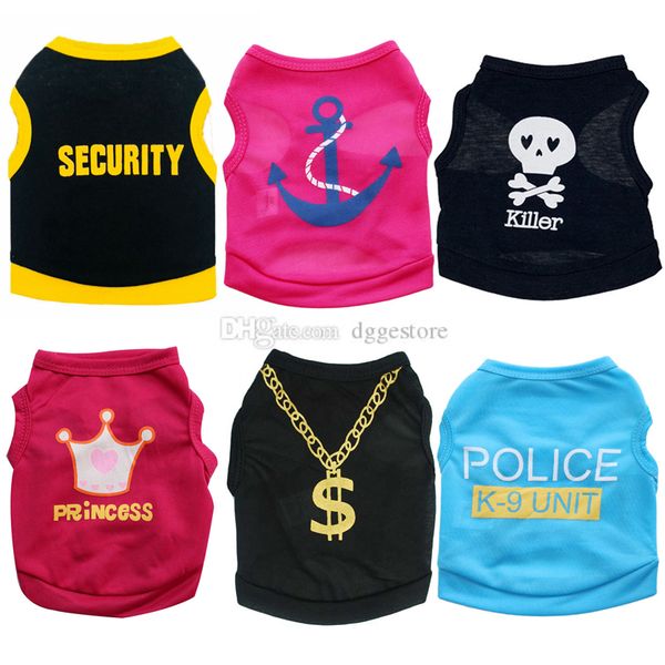 dog shirts dog apparel printed clothes with funny letters summer pet t-shirts cool puppy vests cats outfit soft pets sweatshirt for small do
dog shirts dog apparel printed clothes with funny letters summer pet t-shirts cool puppy vests cats outfit soft pets sweatshirt for small do