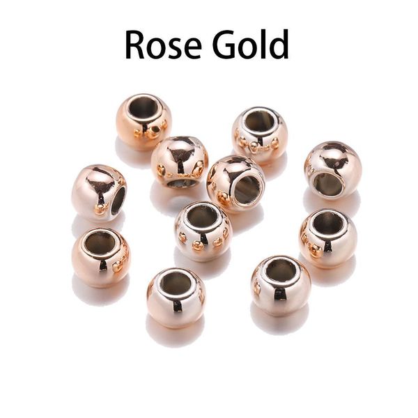 100pcs dia 4 6 8 10 12mm big hole beads rose gold rhodium color spacer beads for diy jewelry making ccb h jllalt
100pcs dia 4 6 8 10 12mm big hole beads rose gold rhodium color spacer beads for diy jewelry making ccb h jllalt