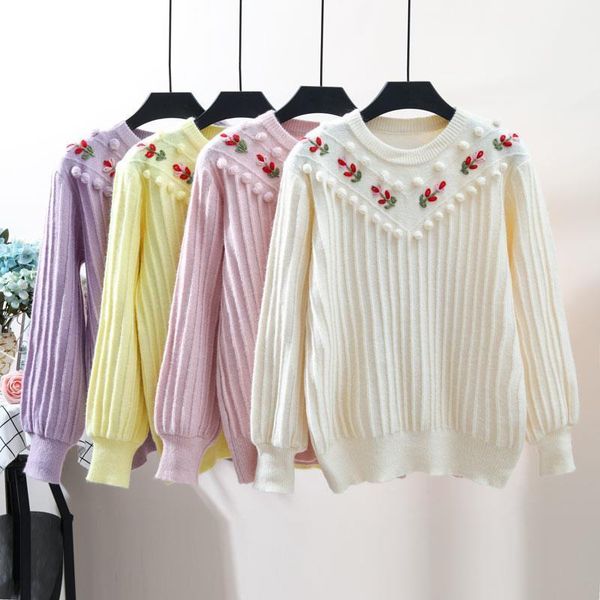 2021 new moda alta qualidade nova gola o-camisola feminina mulher manga quente blusas bordadas de malha pulver y523 03c6, White;black
2021 new moda alta qualidade nova gola o-camisola feminina mulher manga quente blusas bordadas de malha pulver y523 03c6, White;black