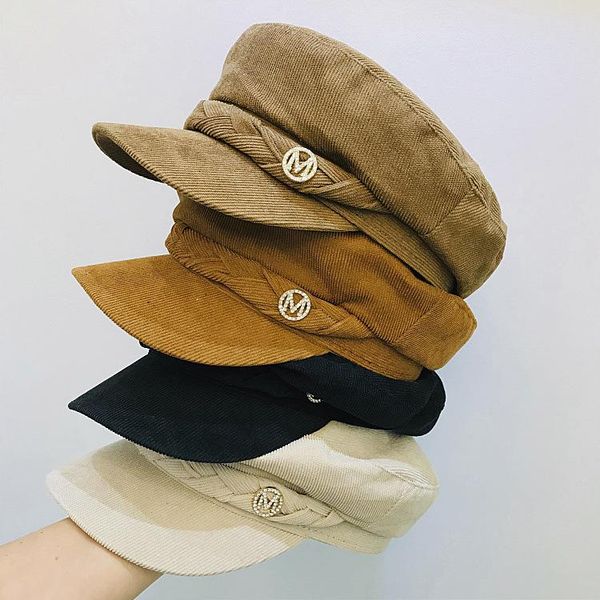 202012-yy autumn japanese design twist knitting corduroy leisure octagonal hat men women visors cap, Blue;gray
202012-yy autumn japanese design twist knitting corduroy leisure octagonal hat men women visors cap, Blue;gray