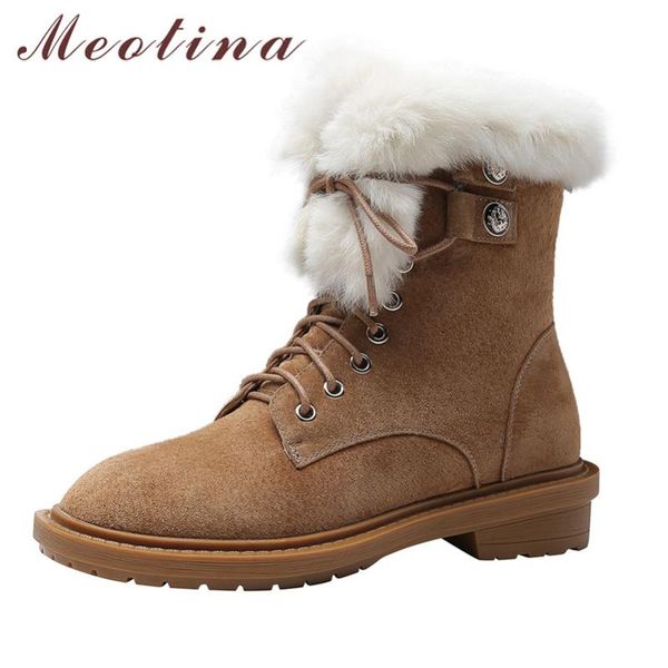 meotina fur snow boots women shoes platform mid heel ankle boots metal decoration thick heels lace up plush short black
meotina fur snow boots women shoes platform mid heel ankle boots metal decoration thick heels lace up plush short black