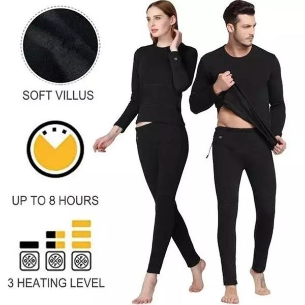 men's pants self heating thermals usb electric heated warm winter warmer trousers elastic -mx8, Black
men's pants self heating thermals usb electric heated warm winter warmer trousers elastic -mx8, Black