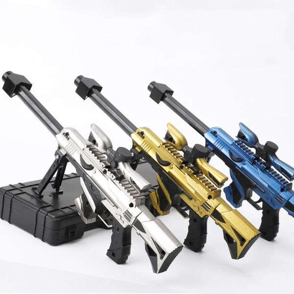 4544barrett mini alloy model gold manual sniper rifle gun military toy armas for boys birthday gifts adults collection
4544barrett mini alloy model gold manual sniper rifle gun military toy armas for boys birthday gifts adults collection